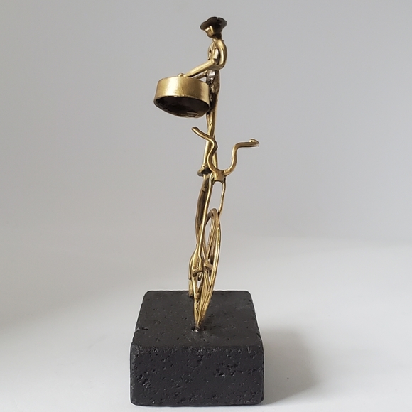 Bronze Sculpture on Lava Made in Greece by George Roumanas of Sonata Gallery - Picture 5 of 12